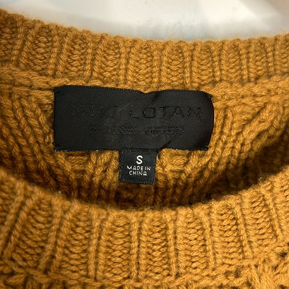 Nili Lotan Jodelle Cashmere Cable Knit Sweater - Picture 6 of 11